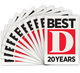 D Magazine Best Doctors in Dallas 1998 - 2012